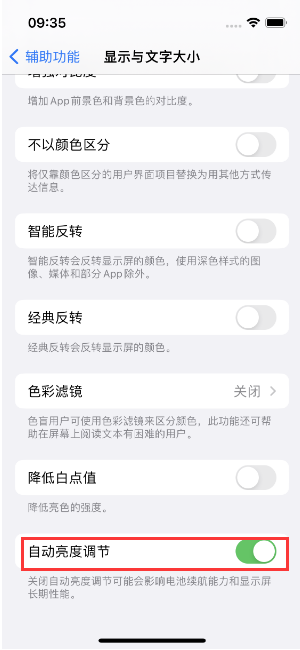 颍泉苹果15维修店分享iPhone 15 Pro系列屏幕亮度 