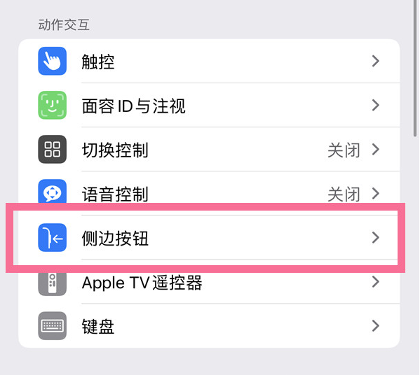 颍泉苹果14维修店分享iPhone14 Plus侧键双击下载功能关闭方法 