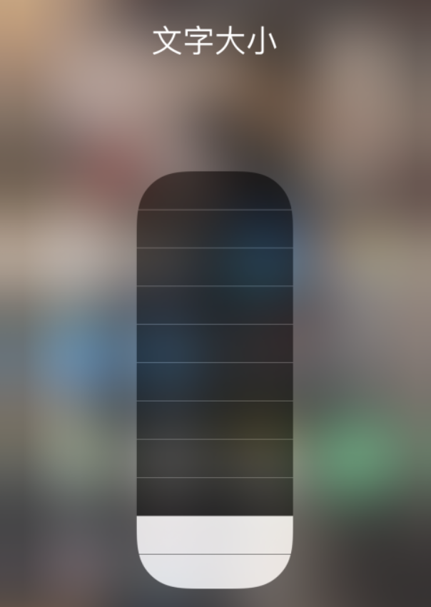 颍泉苹果手机维修分享小技巧：在 iPhone 控制中心快速调节字体大小 